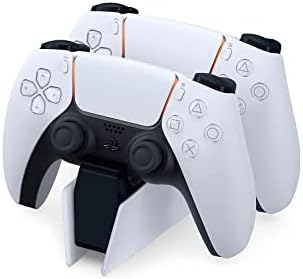 Sony, Station de Rechargement DualSense PS5, Chargeur de Manette PlayStation 5 Officielle, Couleur : Bicolore (blanc et noir) Fiche Technique et Prix au Maroc
