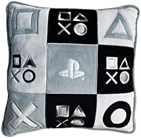 Lyo Coussin Playstation Officiel Premium Gaming,en matière Ultra Douce,Confortable et agréable à serrer,Logos brodés,Cadeau Fan et passionné,qualité supérieur,Dimensions : 40cmx20cm 672SON015 Noir Fiche Technique et Prix au Maroc
