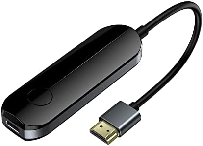 Idoove Adaptateur d'affichage HDMI sans Fil pour iPhone, écran HDMI avec écran Miroir vers TV, 5G WiFi HDMI Adaptateur Connecteur, Compatible Airplay pour iPad, Streaming Youtube vers TV, Noir Avis, Fiche Technique et Prix au Maroc