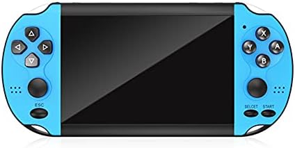GDZTBS Console de jeu portable - 4,3 pouces - Rétro - Console de jeu rétro - Console de jeu classique double shake avec 10 000 jeux intégrés (bleu) Fiche Technique et Prix au Maroc