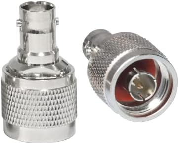TUOLNK Adaptateur coaxial N mâle vers BNC Femelle Prise mâle de Type N vers BNC Femelle Jack Connecteur coaxial RF pour câble d'extension d'antenne WiFi 2 pièces Avis, Fiche Technique et Prix au Maroc