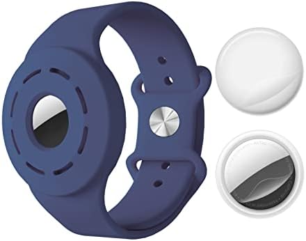 Bracelet pour Airtags Housse en Silicone pour Apple Airtag Accessoires avec Film Protecteur pour Airtags Anti-Perte pour Enfants GarçOn Fille Adolescent Personnes âGéEs Ajustable Durable Avis, Fiche Technique et Prix au Maroc