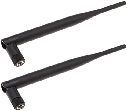 2X 6dBi 2.4?5.8Ghz Routeur Double Bande Carte WiFi Antenne Hotspot RP-SMA Connecteur Mâle Omnidirectionnel pour Routeur de Caméra de Sécurité WiFi Dongle Cartes PCI sans Fil Avis, Fiche Technique et Prix au Maroc
