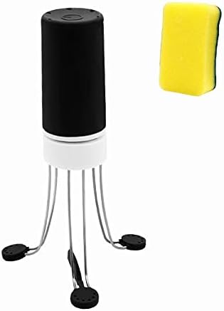 Agitateur automatique pour la cuisine, robot de cuisine automatique sans fil, mélangeur automatique, ustensile de cuisine avec éponge à récurer Avis, Fiche Technique et Prix au Maroc