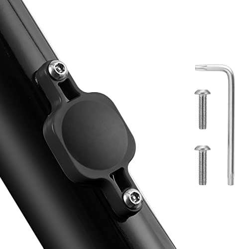 FuninCrea Coque de protection Airtag compatible avec Apple - Support Airtag léger et durable - Coque de protection anti-rayures avec anti-perte - Accessoire de vélo compatible avec Airtag (noir) Avis, Fiche Technique et Prix au Maroc