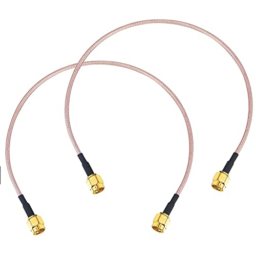 Boobrie 2PC Câble RG316 SMA Mâle Mâle 30cm Rallonge SMA RG316 Connecteur SMA Mâle vers SMA Mâle Adaptateur d'Antenne WiFi pour Câble d'Antenne Coaxial, Antenne 4g, Routeur sans Fil Avis, Fiche Technique et Prix au Maroc
