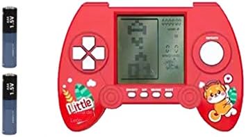 Console de jeux vidéo portable de poche avec écran de 3,5 pouces et forme ergonomique. 26 jeux intégrés type Tetris, Arkanoid, etc. Piles incluses! Rouge Fiche Technique et Prix au Maroc