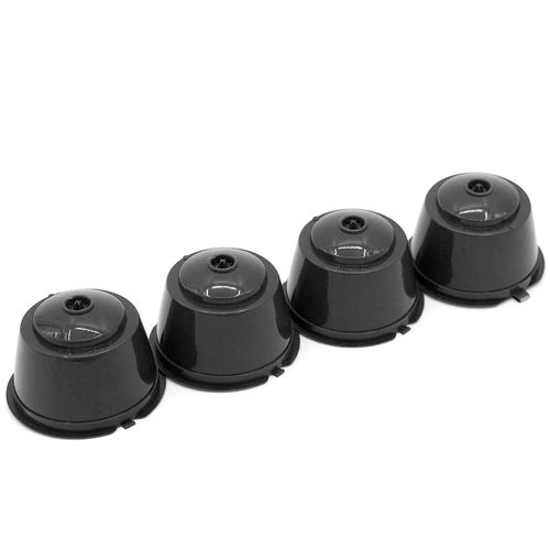 4 Capsules Filtre de Café Réutilisables,  Capsules Rechargeables à Café Compatibles avec les Machines Nescafe Dolce Gusto
 Fiche Technique et Prix au Maroc