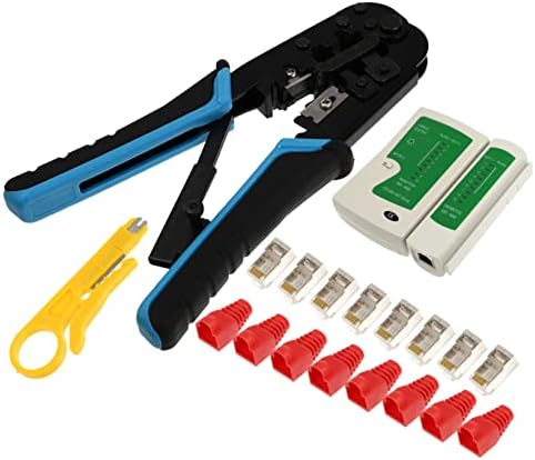 UPKOCH 1 Ensemble Outil De Sertissage De Câble Réseau Connecteurs De Outils Informatiques Connecteurs De À Sertir Kit De Réparation De Maintenance Informatique Connecteurs Rj45Avis,  Fiche Technique et Prix au Maroc