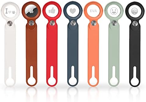 iPCA AntiPerte Housse de Protection Complète avec Porte Clé Légers Soft Anti-Rayures Cover pour Apple Airtag, Similicuir Porte Cle pour Air Tag, Etiquette Valise pour Airtag Apple, AirTag Porte Cle Avis, Fiche Technique et Prix au Maroc