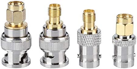 Adaptateur femelle coaxial, connecteur d'antenne coaxiale 4PCS BNC mâle/femelle vers connecteur mâle/femelle SMA, antennes, périphériques LAN sans fil, câbles coaxiaux, antennes externes de radio Wi-F Avis, Fiche Technique et Prix au Maroc