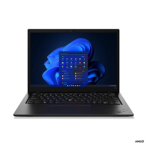 Lenovo ThinkPad L13 Ordinateur Portable 33,8 cm (13.3") WUXGA AMD Ryzen 7 Pro 16 Go DDR4-SDRAM 512 Go SSD Wi-FI 6E (802.11ax) Windows 11 Noir Fiche Technique et Prix au Maroc
