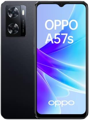 OPPO A57s - Smartphone 4G - 8Go Ram Plus 128 Go - Double Capteur Photo 52 MP, Frontal 8 MP - Écran LCD 60 Hz 6,6" - Batterie 5000 mAh Plus Charge Rapide 33W - Noir Fiche Technique et Prix au Maroc
