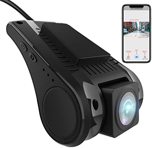 AWESAFE Dash Camera Voiture Avant, 1080p Full HD Dashcam 170 Degrés Grand Angle Compatible avec téléphones Mobiles et autoradios Android Fiche Technique et Prix au Maroc