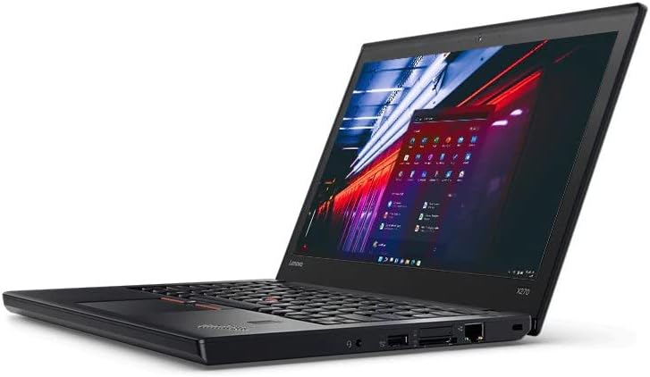 Lenovo ThinkPad X270, 12,5" HD, SSD 256 Go, 8 Go RAM, Intel Core i5-6300U, Windows 10 Pro, (Reconditionné) Fiche Technique et Prix au Maroc