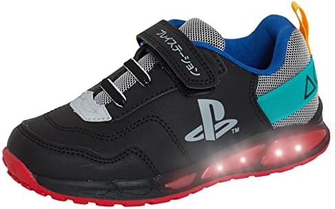 PlayStation Chaussures de sport lumineuses pour garçons Sony Gaming Gamer Chaussures de course à pied avec lumières dans les talons Fiche Technique et Prix au Maroc