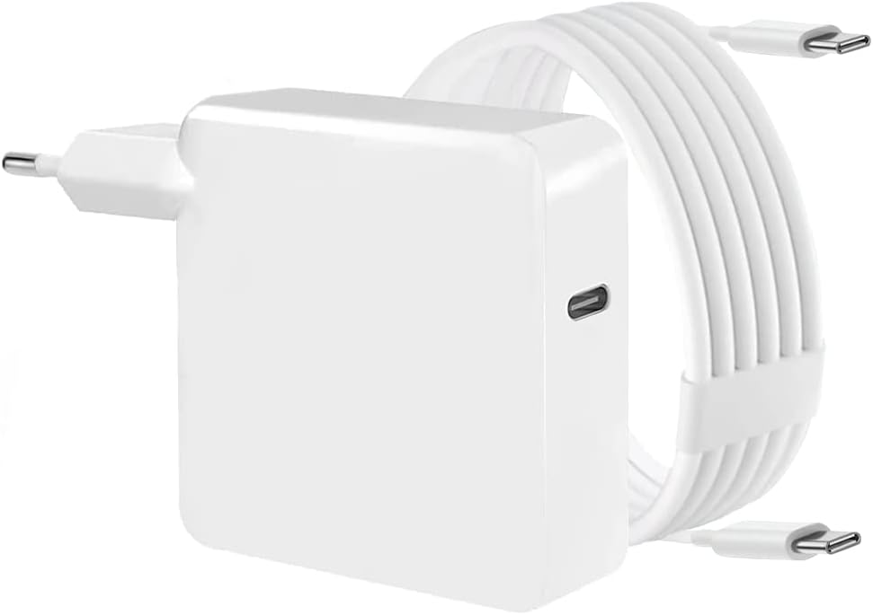 67W Type C Chargeur, USB C Chargeur d'ordinateur Portable pour MacBook Pro/MacBook Air 13/15 Pouces, iPad Pro, Lenovo, HP, Huawei, Samsung, Dell, ASUS, Google Fiche Technique et Prix au Maroc