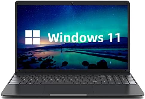 SGIN Ordinateur Portable 15,6 Pouces Windows 11, 8 Go RAM 256 Go SSD, Processeur Celeron N4020 (Jusqu'à 2,8 GHz), PC avec 2xusb 3.0, Bluetooth 4.2, 512 Go de TF Extensible (Noir) Fiche Technique et Prix au Maroc
