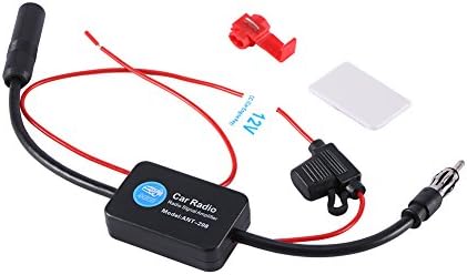 Keenso Amplificateur de Signal FM de Propulseur d'Antenne, Amplificateur de Réception d'Antenne de Signal de Radio de Voiture FM Fiche Technique et Prix au Maroc