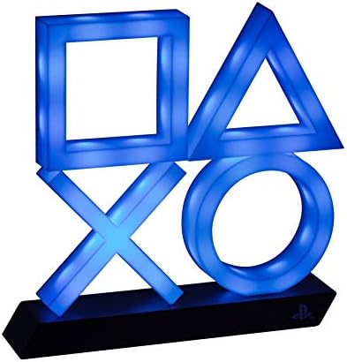 Paladone Playstation Lampe Icônes PS5 Unisexe Lampe de chevet blanc/noir, Plastique, PP7917PS Fiche Technique et Prix au Maroc