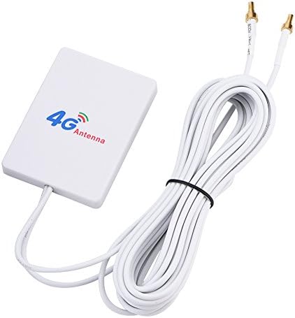143 Antenne 4G LTE à Gain élevé, antenne LTE à Double connecteur pour routeur Mobile 28dbi avec câbles de 2,9 m,Adaptateur de Modem amplificateur de Signal WiFi TS-9/SMA/CRC9, pour Huawei(Prise CRC9) Avis, Fiche Technique et Prix au Maroc