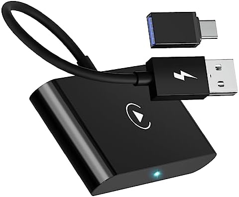 Adaptateur CarPlay Wireless, Convertir CarPlay Filaire en sans Fil pour Audi, Porsche, Volvo, Opel, Mercedes, VW, Kia (Année 2017 à 2023), iPhone iOS 13+ Fiche Technique et Prix au Maroc