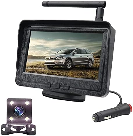 OBEST Caméra De Recul sans Fils pour Voiture avec Bonne Vision Nocturne,Kit de Surveillance Vidéo Moniteur, Haute Définition 4.3 Pouces TFT Ecran (4.3 Pouces) Fiche Technique et Prix au Maroc