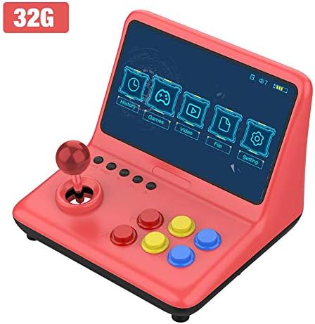 Console de jeu d'arcade de poche IPS 9 pouces A12 HD prend en charge la carte TF USB Charge Music Video Play Game Player Fiche Technique et Prix au Maroc