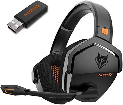 NUBWO Casque Gaming sans Fil pour PS4, PC, Casque stéréo sans Fil pour Jeux avec Microphone avec Annulation de Bruit, Mousse de l' étoffe, Son Enveloppant Fiche Technique et Prix au Maroc