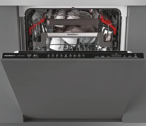 Lave vaisselle encastrable 60 cm Rosieres RDIN2D622PB-47 - Lave vaisselle tout integrable - Tiroir à couvert - Classe énergétique A++ / Affichage temps restant - Départ différé Avis, Fiche Technique et Prix au Maroc