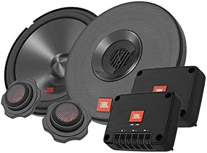 JBL Club 602CTP Système haut parleur voiture à 2 voies de Harman Kardon - Ensemble d' enceinte voiture à composants de 210 watts avec haut parleurs de 16 - 17 cm, hauts parleurs d'aigus et filtres Fiche Technique et Prix au Maroc