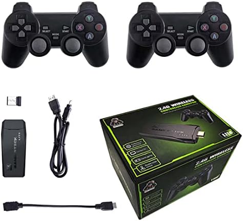 GEST Console de Jeu Rétro Mini Arcade Console de Jeu à Deux Personnes Intégrée 10000 + Jeux, M8 64G 4K HDMI Sortie, Manettes de Jeu sans Fil 2.4G, TV Machine de Jeu Vidéo Jouet Fiche Technique et Prix au Maroc