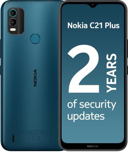 Nokia C21 Plus, Dual, 32GB 2GB RAM, Dark Cyan Fiche Technique et Prix au Maroc