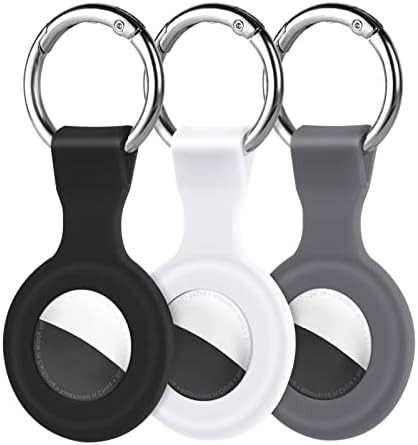 Ainiv 3PCS AirTag Étuis de Protection en Silicone, AirTag Porte Clé, Étui Anti-Rayures Portable pour AirTags, Housse de Protection AirTag Key Finder pour Clés, Enfants, Animaux de Compagnie Avis, Fiche Technique et Prix au Maroc