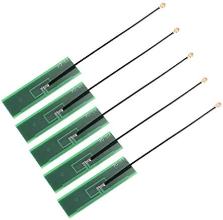 sourcing map PCB Intégré Antenne 5dBi 2400MHz U.FL Femelle Connecteur RF1.13 Câble, Compatible avec Wifi Bleutooth Zigbee Module Câble 95mm 5Pcs Avis, Fiche Technique et Prix au Maroc