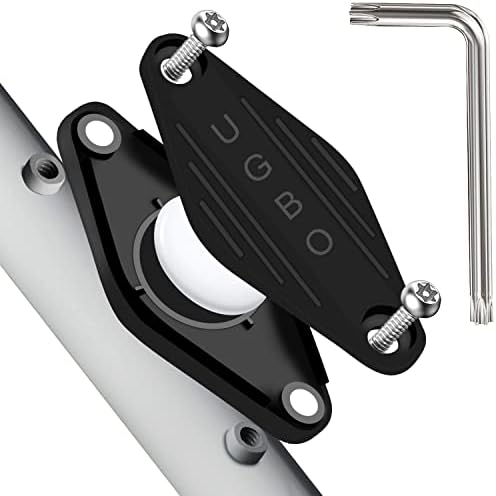 Airtag Velo Support Antivol Universel avec Outils et Vis de Sécurité Étanche Montage Facile Support Accessoires Airtag pour Air Tag Moto Velo Porte Bidon Traceur GPS (Noir) Avis, Fiche Technique et Prix au Maroc