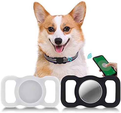 Étui de Protection pour Airtag,Kucheed 2 Pièces Accessoires de Collier de Chat de Chien de Suivi GPS Support de Boucle pour Animaux de Compagnie,Couverture en Silicone Anti-Rayures pour Les Airtags Avis, Fiche Technique et Prix au Maroc