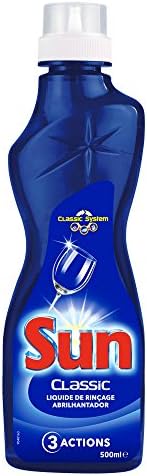 Sun Liquide de Rinçage Lave-Vaisselle Classic Triple Action 500ml Avis, Fiche Technique et Prix au Maroc