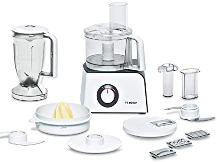 Bosch MCM4100 Robot culinaire Styline 1.2 litres, 800 W, plus de 35 fonctions Blanc Avis, Fiche Technique et Prix au Maroc