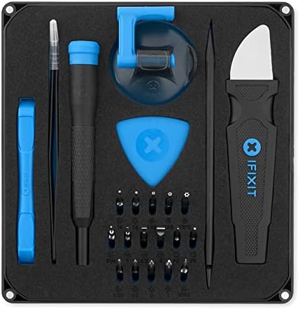 iFixit Essential Electronics Toolkit, Ensemble d'outils de Base avec Tournevis, 16 Embouts (4 mm) & Outils d'ouverture, réparation de l'électroniqueAvis,  Fiche Technique et Prix au Maroc