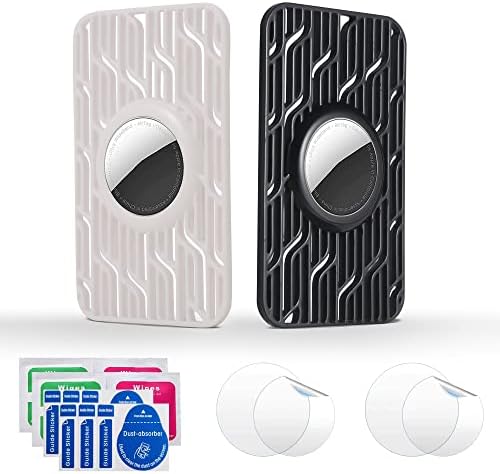 [2 pièces] Étui de protection Airtag pour cartes de crédit Airtag, pochette de protection pour portefeuille, sac à main, sac à dos pour homme et femme Avis, Fiche Technique et Prix au Maroc