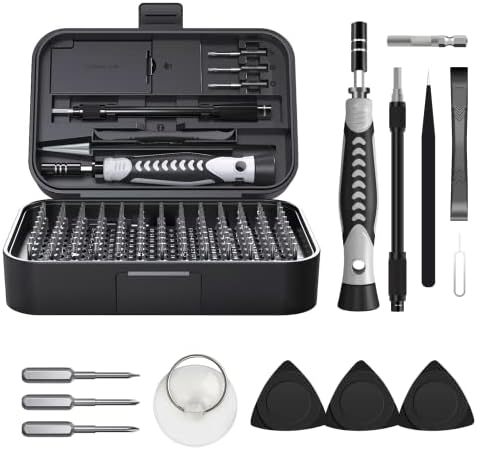 E·Durable Tournevis De Precision,Kit Tournevis De Précision 130 en 1,Mini Set Tournevis Magnétique Outils Bricolage Electronique de Réparation Kit, Outil Informatique pour PC, MacBook, iPhone.Avis,  Fiche Technique et Prix au Maroc