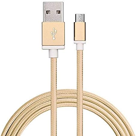 Sweet Tech Or Câble Micro USB 1.5m Charge Rapide Nylon Tressé en Fibre Connecteur Ultra Résistant en Aluminium pour InnJoo Halo X / InnJoo Halo Plus Smartphone Fiche Technique et Prix au Maroc