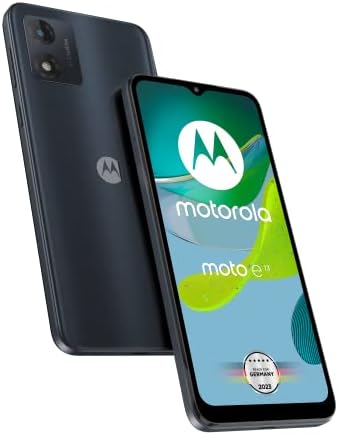 Motorola Moto E13 Smartphone (écran HD+6,52", appareil photo 13 MP, 2/64 Go, 5000 mAh, Android 13), noir cosmic Fiche Technique et Prix au Maroc