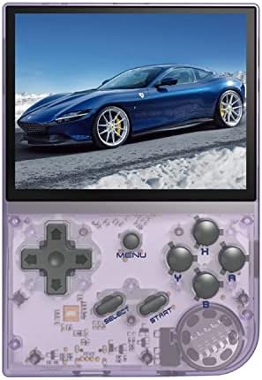 Whatsko RG35XX Console de Jeu Portable, système Linux Compatible avec Divers émulateurs, Prend en Charge Plus de 5000 Jeux, Console de Jeu rétro Portable IPS 3.5 Pouces 64 Go Mauve Fiche Technique et Prix au Maroc