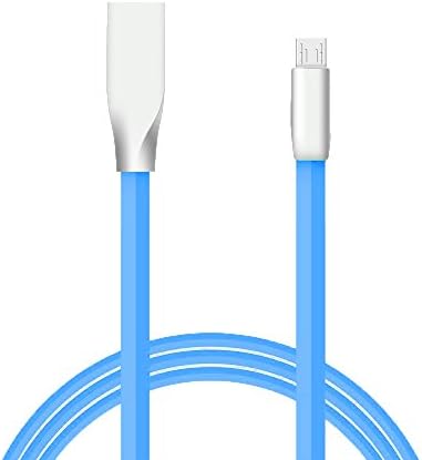 Sweet Tech Bleu Micro USB Câble Chargeur Téléphone 3D Zinc-Alloy Fort Compatible avec InnJoo Halo X/InnJoo Halo Plus Smartphone Fiche Technique et Prix au Maroc