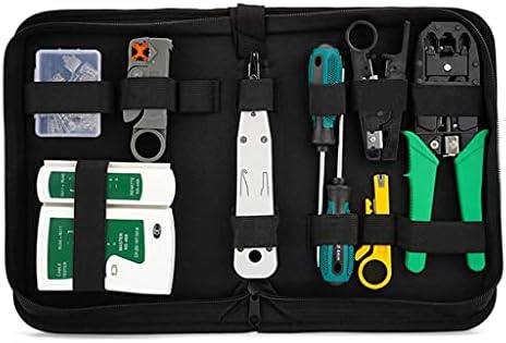 WDBBY 12 pcs kit d'outil de réparation de réseau informatique kit de sertissage câble de câble de câble de câble de câble poignée anti-dérapage confortable pour utiliser une sensation forteAvis,  Fiche Technique et Prix au Maroc