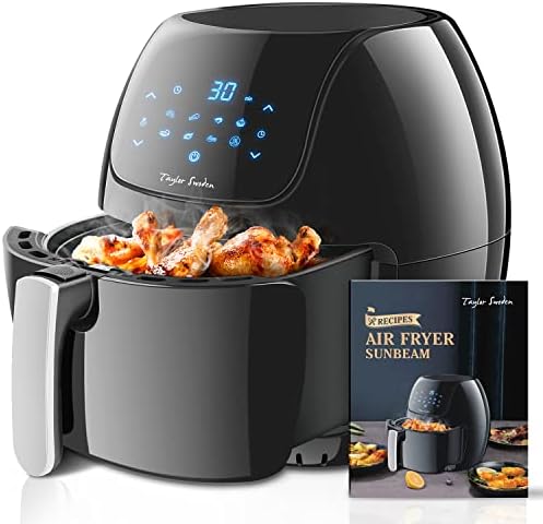 Taylor Swoden Sunbeam - Friteuse à air 7L, 1800W, sans huile. Écran tactile LED, 8 en 1, arrêt automatique programmable, thermostat Avis, Fiche Technique et Prix au Maroc