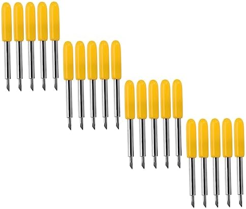 Ciieeo 50Pcs Film De Transfert Lettrage Couteau Accessoires Informatiques Autocollant Cutter Machine Traceur De Découpe Lame Lames De Coupe De Vinyle Machine De Découpe Outils Outil DeAvis,  Fiche Technique et Prix au Maroc