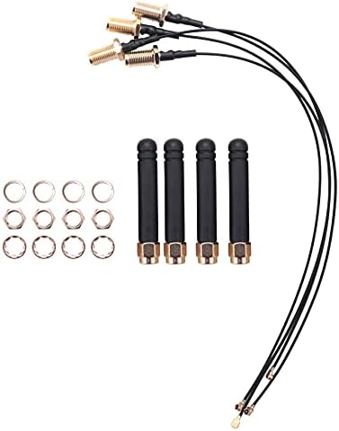 Jufjsfy 4Pcs pour Antenne Lora 868-915Mhz, U.FL Ipex À SMA Connecteur Antenne en Queue De Cochon 3Dbi pour WiFi Esp32 Module Lora et Internet des Objets Avis, Fiche Technique et Prix au Maroc